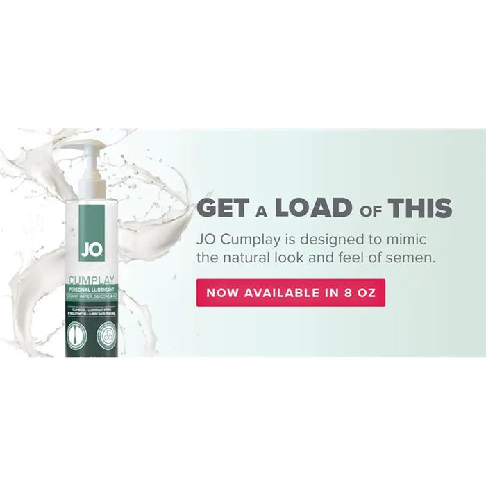 JO Cumplay Cum Style Lubricant 240ml Pump Bottle JO