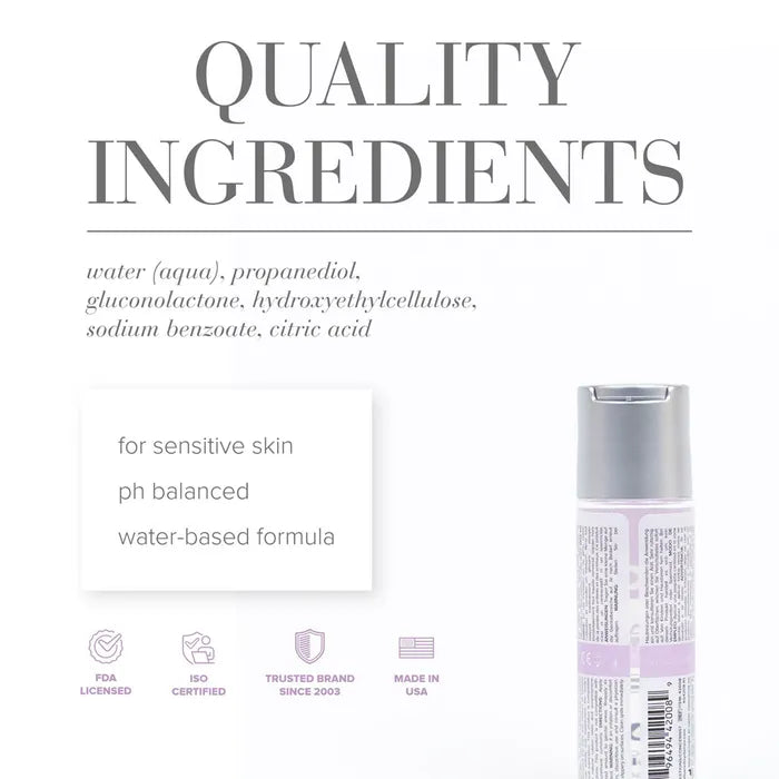 JO Agape Original Water Based Lubricant For Sensitive Skin 60ml Bottle Secondary image