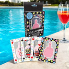 Little Genie Give A Fuck Waterproof Novelty Playing Cards Little Genie