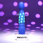 Evolved DISCO DIVA USB Rechargeable Light Up Vibrator 20.9cm Blue Evolved
