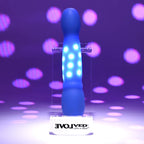 Evolved DISCO DIVA USB Rechargeable Light Up Vibrator 20.9cm Blue Evolved