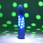 Evolved DISCO DIVA USB Rechargeable Light Up Vibrator 20.9cm Blue Evolved
