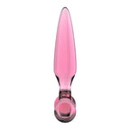 Satisfyer Triple Crystal 2 Pink Glass 3 In1 Butt Plug