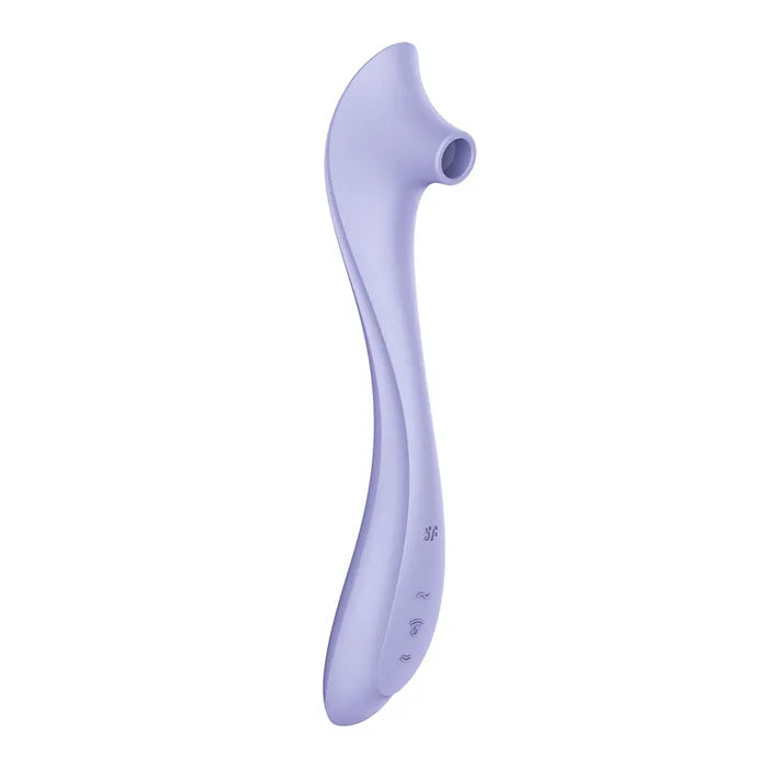 Satisfyer Easy Lover USB C Rechargeable Air Pulse Clitoral Stimulator Purple Satisfyer