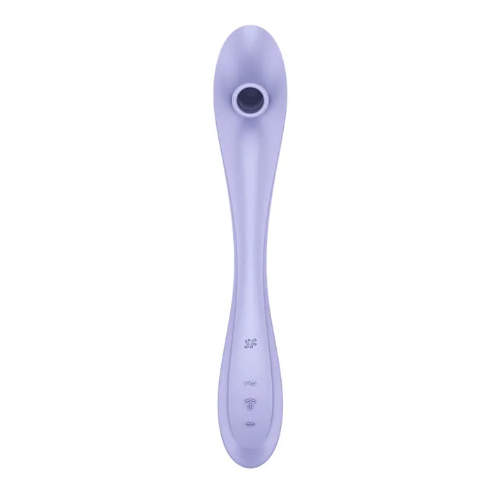Satisfyer Easy Lover USB C Rechargeable Air Pulse Clitoral Stimulator Purple Satisfyer