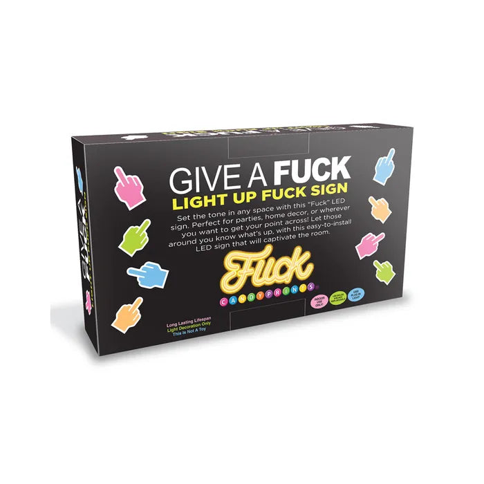 Little Genie Fuck Novelty Neon Light Sign Little Genie