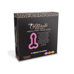 Little Genie Glitterati Neon Pink Penis Sign Little Genie