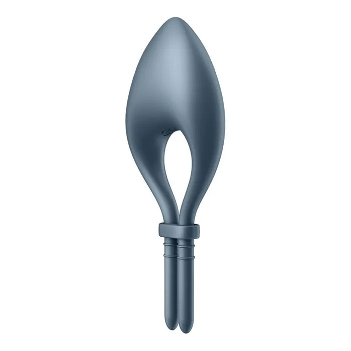 Satisfyer Bullseye Navy Vibrating Adjustable Lasso Cock Ring