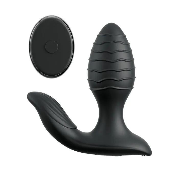 Pipedream Anal Fantasy Elite Gyro Milk Pro USB Rechargeable Gyrating Butt Plug Black Pipedream