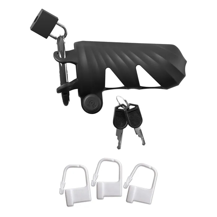 Pipedream Fantasy C Ringz Remote Controlled Vibrating Cock Blocker Black Secondary image