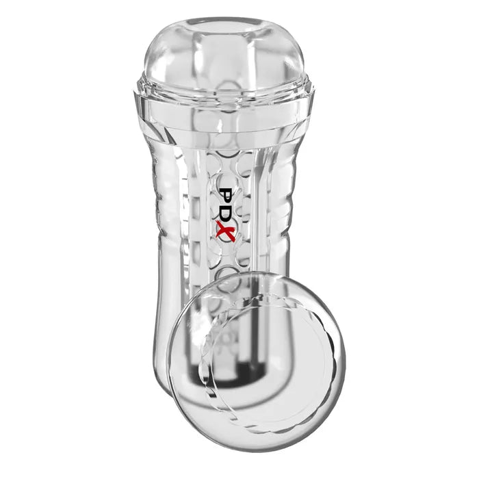 Pipedream PDX Elite ViewTube EZ Grip Stroker Clear Pipedream