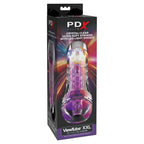 Pipedream PDX Elite ViewTube XXL Stroker With LED Lights Clear Pipedream