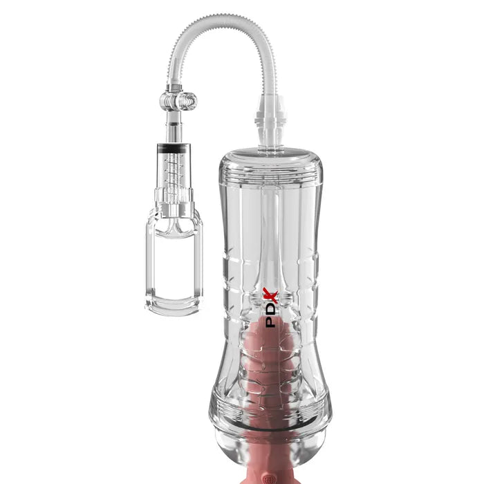 Pipedream PDX Elite ViewTube Vac XXL Vagina Stroker With Suction Pump Clear Secondary image