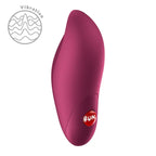 Fun Factory CHARME USB C Rechargeable Stimulator Wine Red