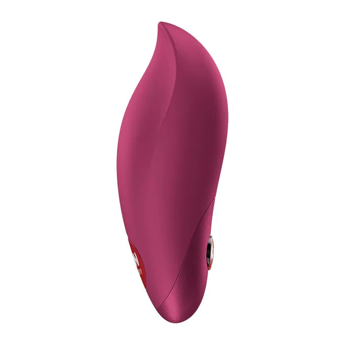 Fun Factory CHARME USB C Rechargeable Stimulator Wine Red