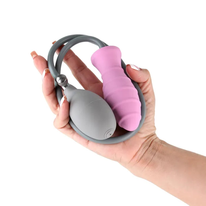 NS Novelties INYA InflataPlay Inflatable Butt Plug 10.5cm Pink