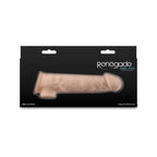 NS Novelties Renegade Annex Thick Penis Extender Sleeve 18.6cm Flesh
