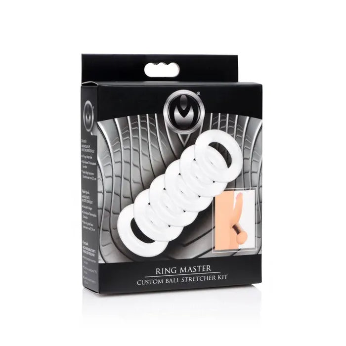 XR Brands Master Series Ring Master Clear Ball Stretcher Kit