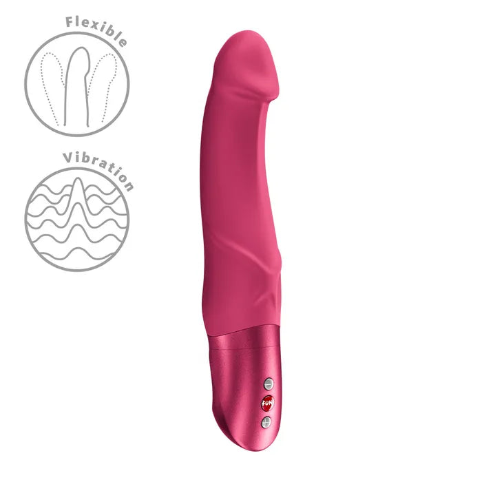 Fun Factory MR. BOSS Vibrator 21cm Raspberry