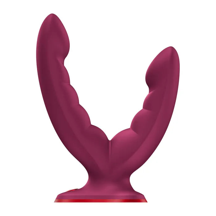 Fun Factory RYDE Grinding Dildo Wine Red