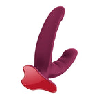 Fun Factory RYDE Grinding Dildo Wine Red