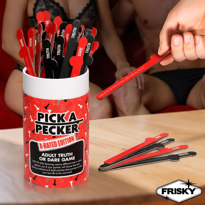 XR Brands Frisky Pick A Pecker X Rated Edition Adult Truth Or Dare Game XR Brands