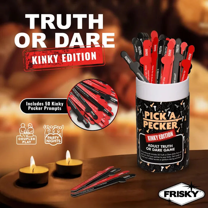 XR Brands Frisky Pick A Pecker Kinky Edition Adult Truth Or Dare Game XR Brands