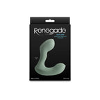 NS Novelties Renegade Outlaw USB Rechargeable Vibrating Prostate Massager 12cm Sage Green