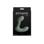 NS Novelties Renegade Outlaw USB Rechargeable Vibrating Prostate Massager 12cm Sage Green