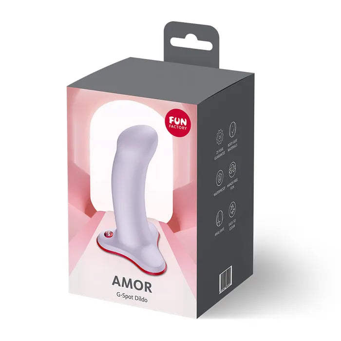 Fun Factory AMOR Purple Dildo 13.5cm