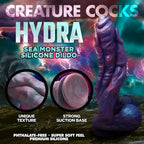 XR Brands Creature Cocks Hydra Silicone Dildo Coloured Fantasy Sea Monster Dildo 26.9cm