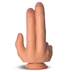XR Brands Master Series The Shocker Finger Dildo 20.8cm Flesh XR Brands