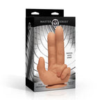 XR Brands Master Series The Shocker Finger Dildo 20.8cm Flesh XR Brands
