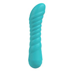 Party Up JAYLEI USB Rechargeable Vibrator 14.6cm Teal