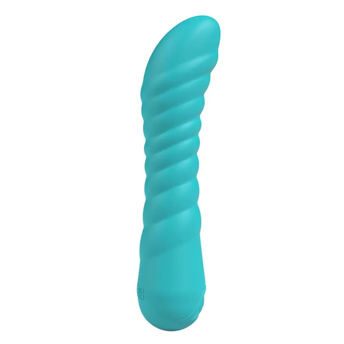 Party Up JAYLEI USB Rechargeable Vibrator 14.6cm Teal Main image