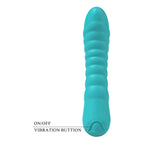 Party Up NIKI USB Rechargeable Vibrator 15.4cm Teal
