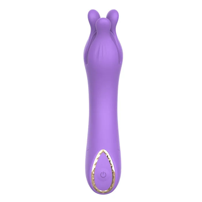 Party Up KELLY USB Rechargeable Vibrator 13.7cm Purple