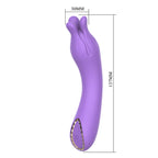 Party Up KELLY USB Rechargeable Vibrator 13.7cm Purple