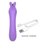 Party Up KELLY USB Rechargeable Vibrator 13.7cm Purple