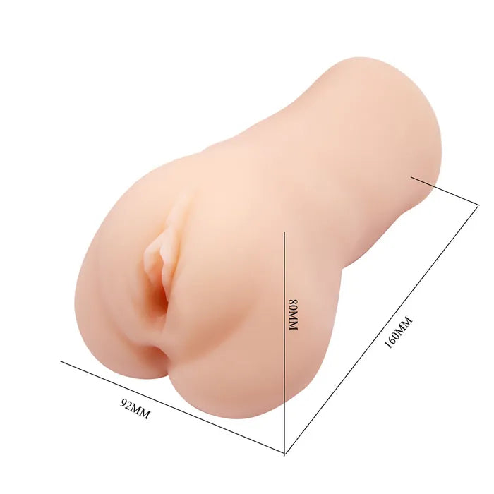 CRAZY BULL NADYA Vibrating Vagina Stroker Flesh Vibrating Vagina Stroker