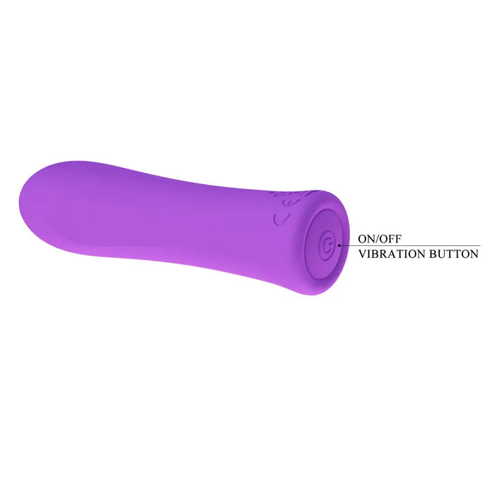 Party Up GARY USB Rechargeable Bullet Vibrator 10.2cm Purple