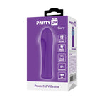 Party Up GARY USB Rechargeable Bullet Vibrator 10.2cm Purple