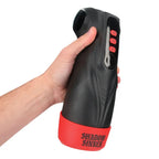 Shots Toys MASTURS Raven USB Rechargeable Vibrating & Sucking Auto Stroker With Augmented Reality