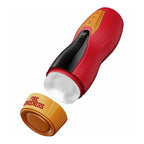 Shots Toys MASTURS Solara USB Rechargeable Vibrating Thrusting & Heating Auto Stroker With Augmented Reality