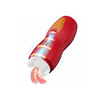 Shots Toys MASTURS Solara USB Rechargeable Vibrating Thrusting & Heating Auto Stroker With Augmented Reality