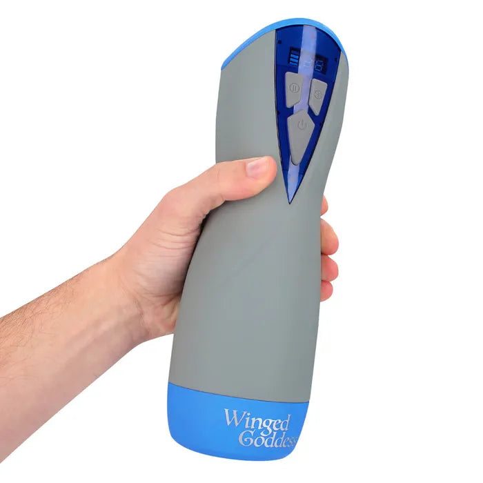 Shots Toys MASTURS Eloa USB Rechargeable Sucking & Vibrating Auto Stroker With Augmented Reality