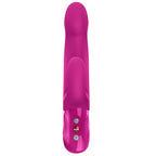 Fun Factory BI STRONIC IMMERSE USB C Rechargeable Thrusting Vibrator Magenta 22.1 cm