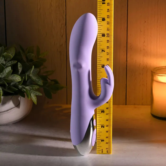 Evolved SPINDERELLA USB Rechargeable Rabbit Vibrator Purple