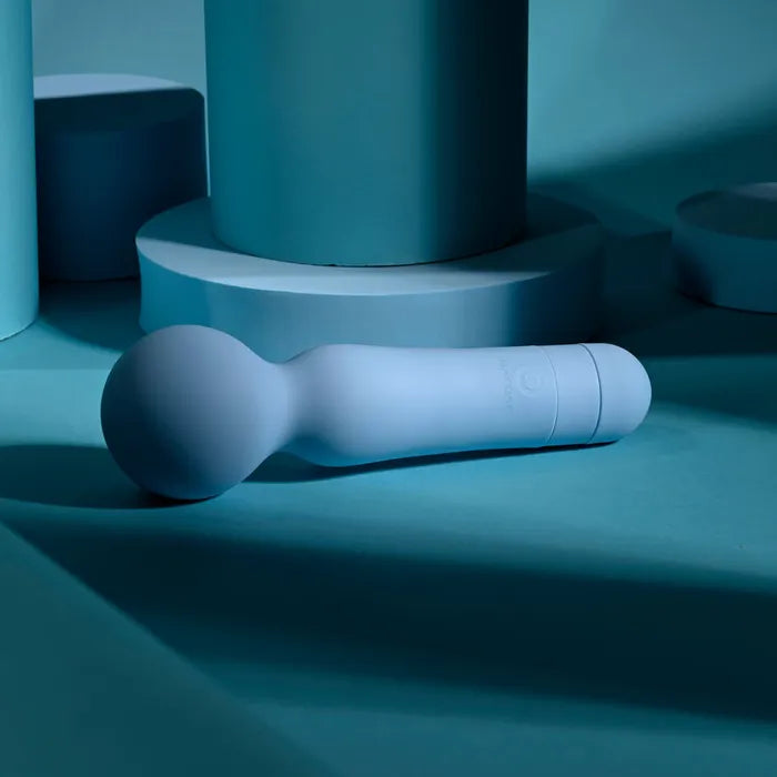 Evolved IRIS USB Rechargeable Massage Wand Blue 18.3 cm