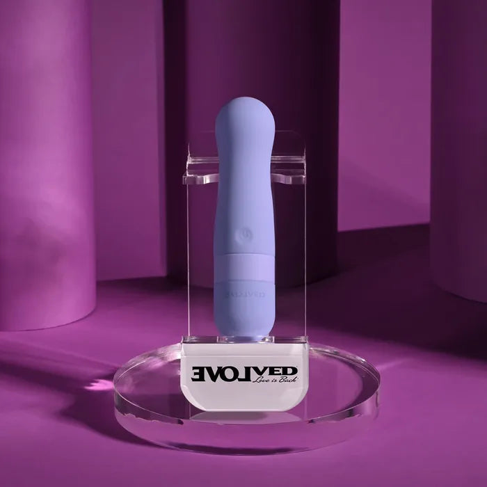 Evolved SQUISHY BULLET USB Rechargeable Bullet Purple 11 cm Main image
